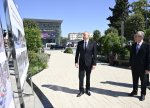 Prezident İlham Əliyev Bakıda əsaslı şəkildə yenidən qurulan Nərimanov parkının açılışında iştirak edib