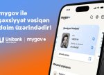 Unibank-ın xidmətlərindən rəqəmsal şəxsiyyət vəsiqənizlə istifadə edə bilərsiniz