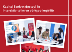 Kapital Bank:Tələbələr üçün “Emosional zəka” və “Karyeraya doğru yol” adlı təlimlər keçirilib