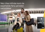 Səyahətdə Yelo Visa Infinite kartı ilə premium üstünlüklər