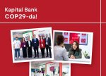 Kapital Bank COP29-da iştirakını davam etdirir