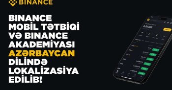 Binance mobil tətbiqi və Binance Akademiya Azərbaycan dilində istifadəyə verildi