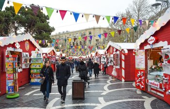 Bakının Yeni il yarmarkaları MDB-də qabaqcıl mövqedədir