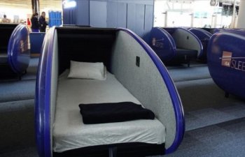 İstanbul aeroportundan yenilik – “Sleepod” kabinlər quraşdırılıb