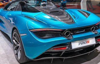 McLaren 720 Spider superkarının üzərində aparılan işlər tamamlandı