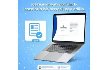 “İcaze.e-gov.az” portalındakı icazələrin bir hissəsi ləğv edilib - VİDEO