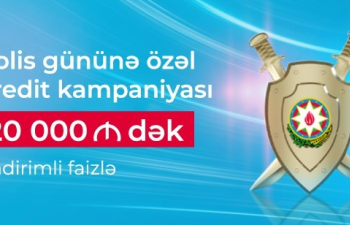 “AccessBank”dan polis əməkdaşları üçün “Nağd kredit” kampaniyası!