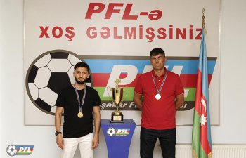 Peşəkar Futbol Liqası medalçıları mükafatlandırdı