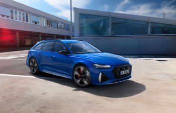 Audi RS modelinin ön fənərində damalı bayraq təsvir olunacaq - FOTO