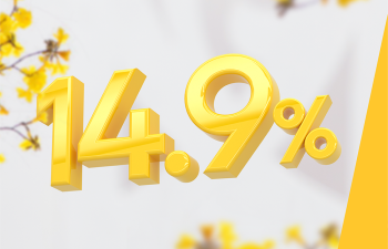 Весенние кредиты от 14.9% от Yelo Bank