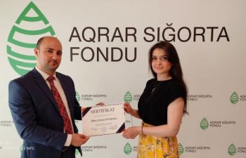 Aqrar Sığorta Fondunda sığorta şirkətlərinin əməkdaşları üçün təlim keçrilib