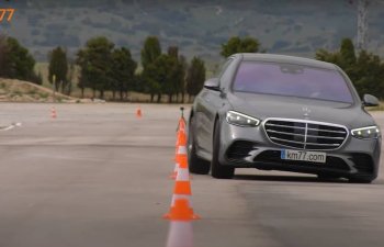 Yeni nəsil Mercedes-Benz S-Class modeli testdən keçə bilməyib - VİDEO