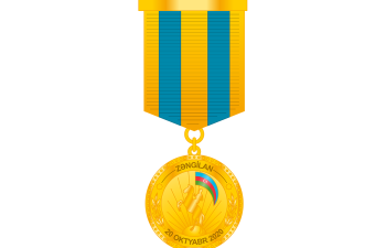 Silahlı Qüvvələrin hərbi qulluqçuları “Zəngilanın azad olunmasına görə” medalı ilə təltif edilib