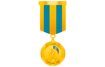 Bir qrup hərbi qulluqçu “Laçının azad olunmasına görə” medalı ilə təltif edilib