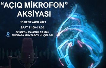 “Azəriqaz”ın növbəti “Açıq mikrofon” aksiyası Siyəzəndə təşkil olunacaq