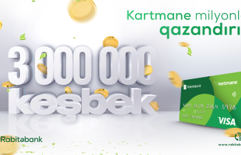 Bu kartın sahibləri 8 ayda 3 mln AZN-dən çox keşbek qazanıb