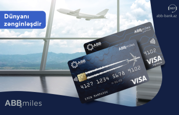 ABB Miles indi Visa kartları ilə