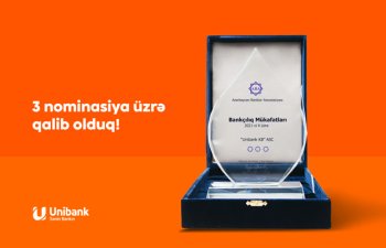 Unibank mükafat alıb 