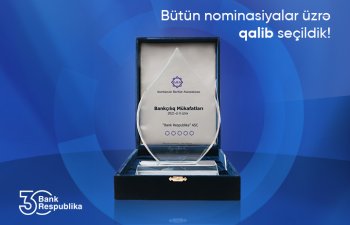 Bank Respublika bütün nominasiyalar üzrə qalib seçildi