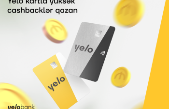 Yelo kartla yüksək cashback-lər qazanın