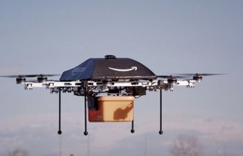 Amazon malların çatdırılmasında dronlardan istifadə edəcək