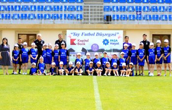 PAŞA Həyat-ın dəstəyilə növbəti “Yay Futbol Düşərgəsi” layihəsi start götürüb