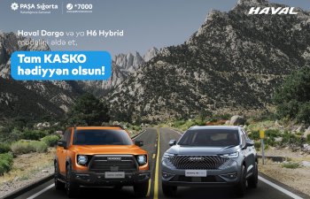 Haval Dargo və ya Haval H6 Hybrid modelini əldə et, Tam KASKO hədiyyən olsun!