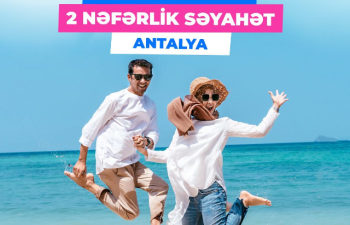 Halal otellərə 2 nəfərik tur – ANTALYA