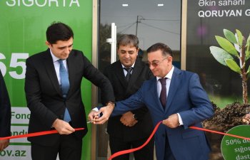 Aqrar Sığorta Fondunun Cəlilabad filialı fəaliyyətə başlayıb