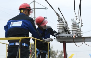 Şamaxı rayonunun 2 kəndinin elektrik şəbəkəsi yenidən qurulub