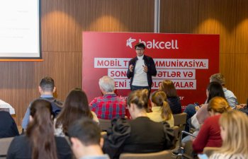 Bakcell jurnalistlər üçün seminar keçirib 