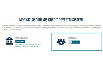 Mərkəzləşdirilmiş Kredit Reyestri Sistemində məlumatların dəqiqləşdirilməsi imkanı yaradılıb