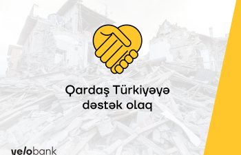 Yelo Bank-dan qardaş Türkiyəyə dəstək 