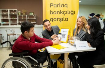 Yelo Bank “Əngəlsiz karyera” sərgisində iştirak edib - FOTO