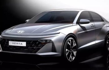 Hyundai yeni nəsil Accent modelinin eksteryer dizaynını nümayiş etdirib - FOTO