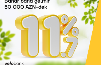 Yelo Bank-dan hər kəsə 11.7% ilə bahar krediti