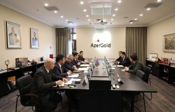 Özbəkistanın nümayəndə heyəti “AzerGold” QSC-nin qonağı olub - FOTO