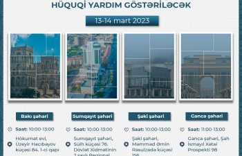 İstehlakçılara ödənişsiz hüquqi yardım göstəriləcək - ÜNVANLAR