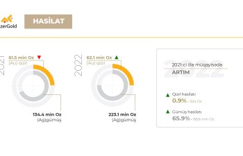 “AzerGold” QSC 2022-ci ildə hasilatı artırıb