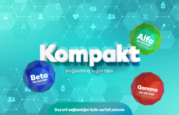 PAŞA Sığorta minimal qiymətlərlə yeni “Kompakt” könüllü sağlamlıq sığortası məhsulunu təqdim edir!