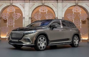 İlk Maybach elektrokarı Şanxayda debüt edib - FOTO