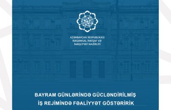 RİNN bayram günlərində gücləndirilmiş iş rejimində fəaliyyət göstərəcək