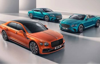 Bentley şirkəti yenilənmiş Continental GT və GTC Azure modellərini təqdim edib - FOTO