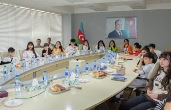 Azərkosmos şəhid və qazi övladları üçün təlim-tədris proqramına başlayıb - FOTO