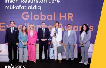 Yelo Bank Global HR Summitində mükafata layiq görülüb