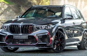 BMW X5 M krossoveri nümayiş etdirilib - FOTO