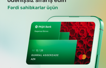 “PAŞA Bank” fərdi sahibkarlar üçün yeni rəqəmsal biznes kartını təqdim edib