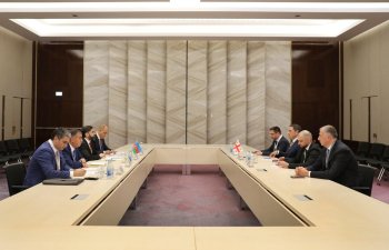 SOCAR prezidenti Gürcüstanın iqtisadiyyat və davamlı inkişaf nazirinin birinci müavini ilə görüşüb - FOTO