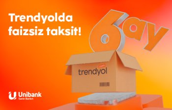 UCard-la Trendyol-da alış-veriş et, 6 aya faizsiz ödə!