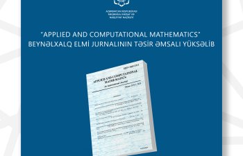 “Applied and Computational Mathematics” beynəlxalq jurnalı dünyada 2-ci yerə yüksəlib